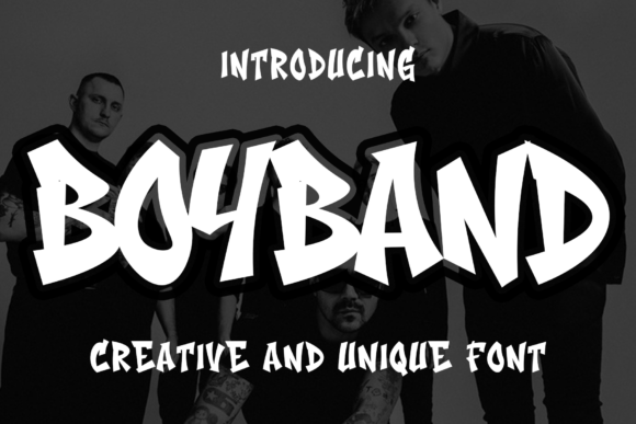 Boyband Typeface for Modern Web Design