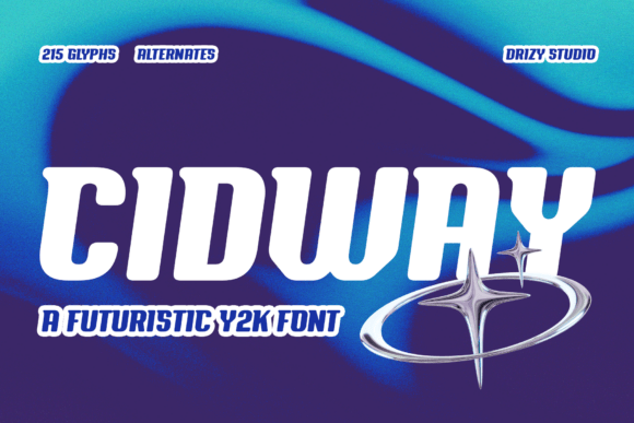 Cidway Font Review: The Ultimate Y2K Display Choice