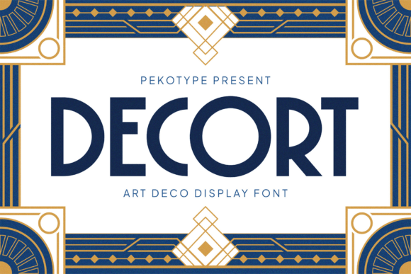 Decort Font: Elevating Brand Identity with Art Deco Style