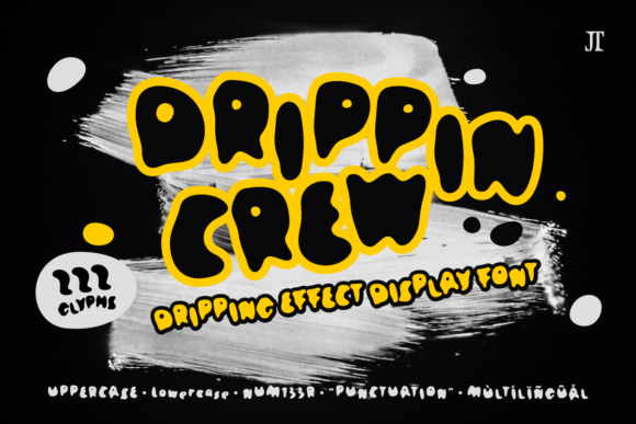 Drippin Crew Font Review for Makers