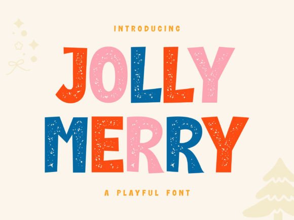 Jolly Merry Font Review for Festive Branding
