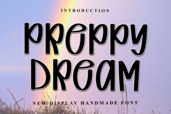 Preppy Dream Typeface for Festive Branding