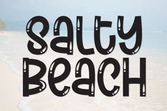 Salty Beach Font for Polished Small Business Branding