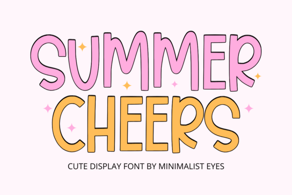 Summer Cheers: The Playful Display Font for Marketers