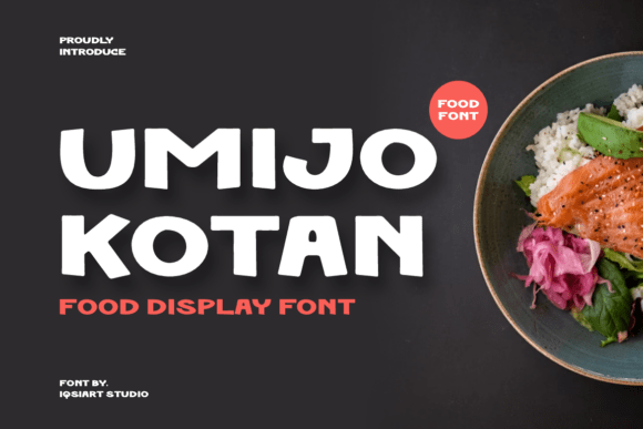Umijo Kotan: A Bold Display Font for Branding