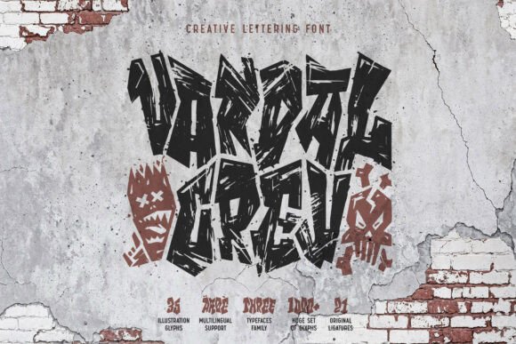 Vandal Crew Font for Bold Digital Campaigns