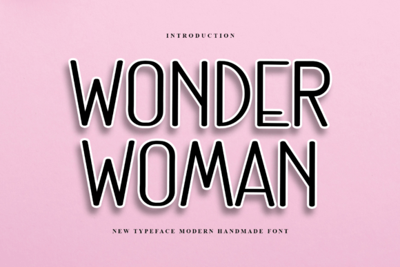 Wonder Woman Font: A Friendly Typeface for Brands